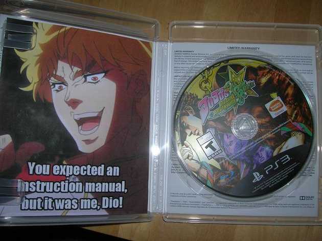 Dio Brando on CD